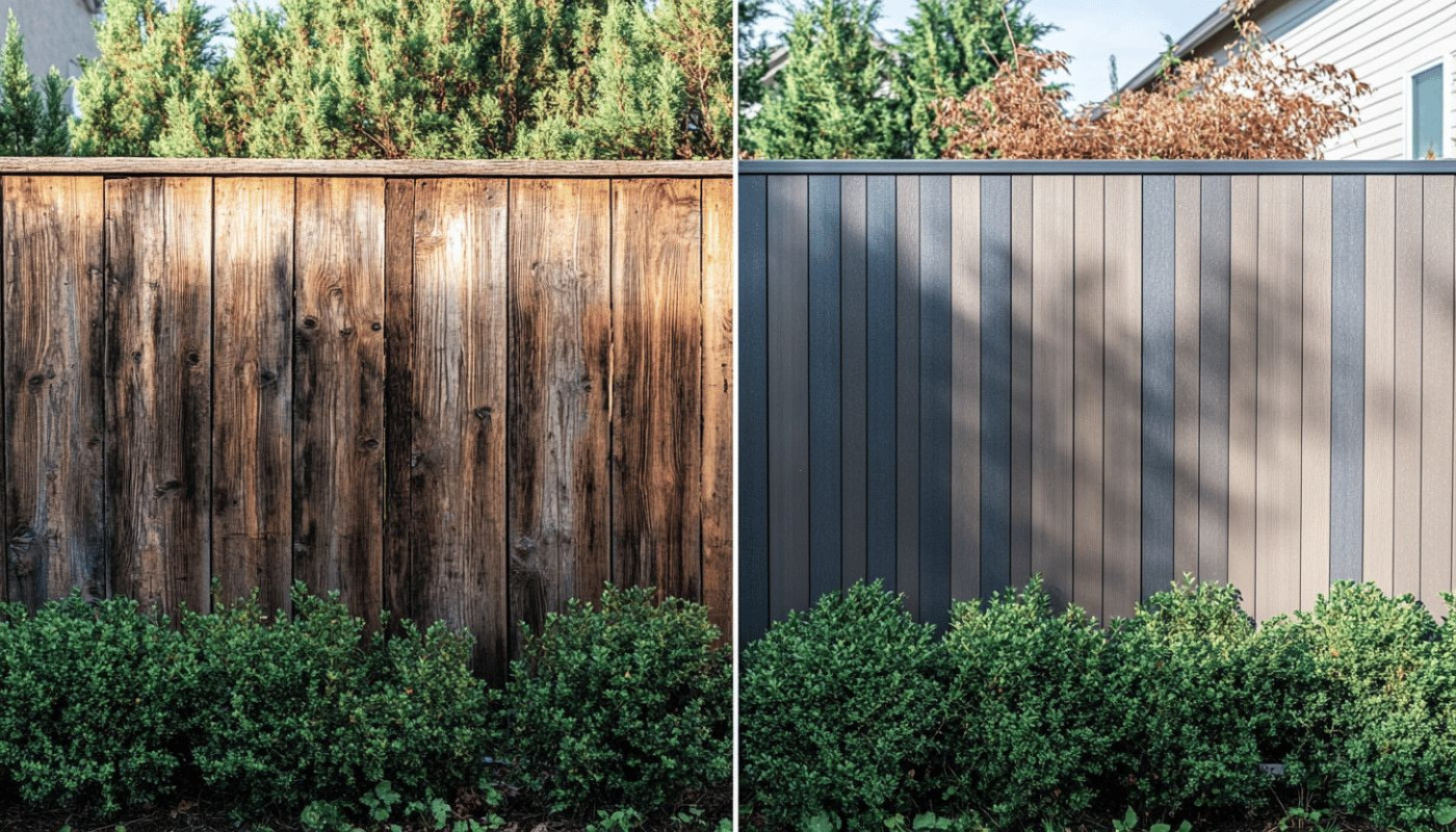 Comment choisir entre clôture en bois et clôture composite ?